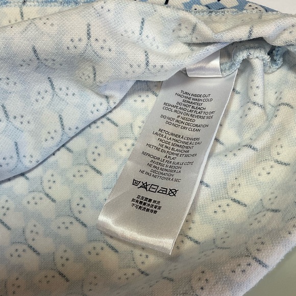 Anthropologie Maeve Springtime Butterfly Print Pique Polo Top - Picture 10 of 12